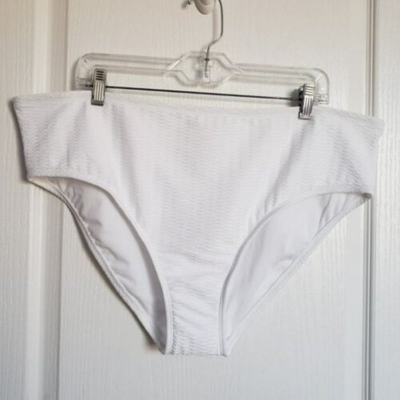 Stoney Clover Lane x Target Women’s White Bikini Bottom NWOT Sz 2X - Picture 4 of 10
